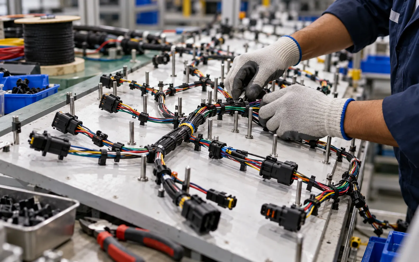 Full wire harness & assembly services, in-house