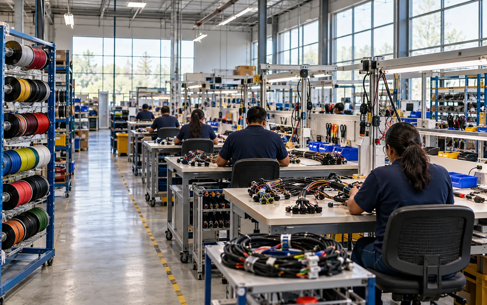 A Michigan wire harness & assembly manufacturer